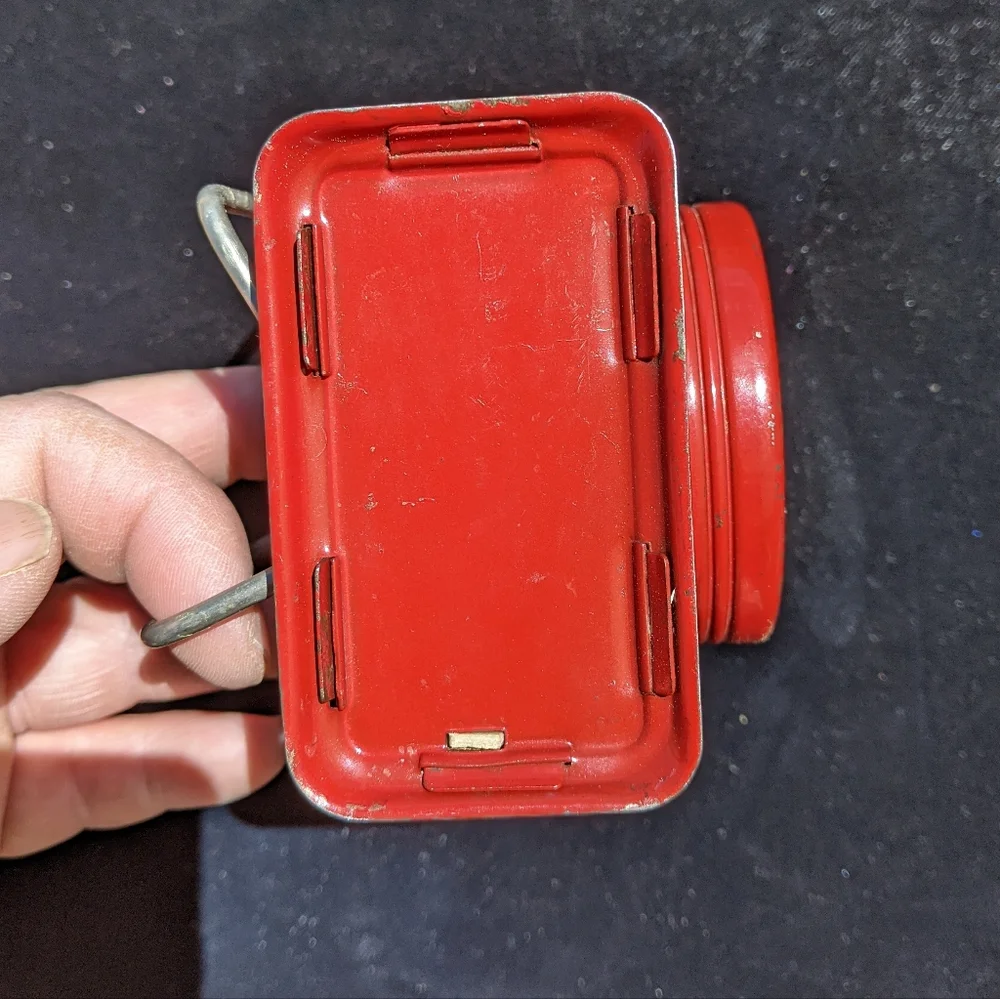 Vintage 1933 Flashlight Red Trailblazer Lantern